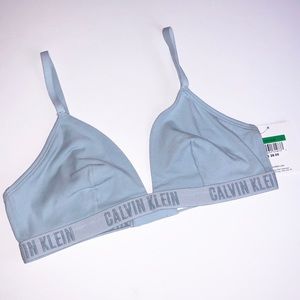 NWT Calvin Klein Triangle Bralette